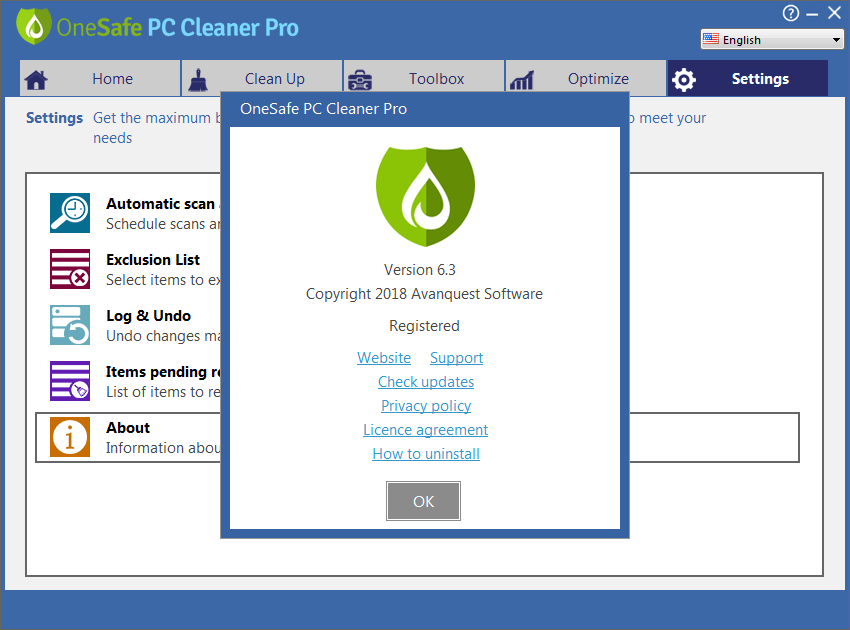 onesafe pc cleaner pro